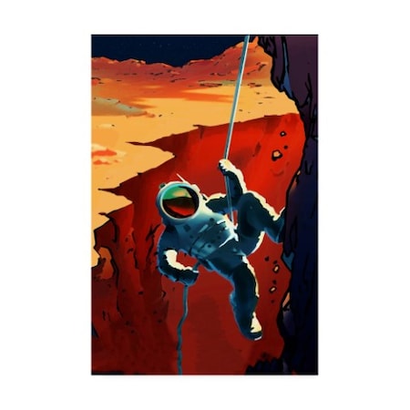NASA 'Explorers Wanted' Canvas Art,12x19